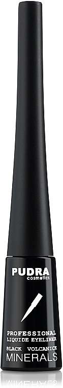 Liquid Eyeliner - Pudra Cosmetics Professional Liquide Eyeliner — photo N1