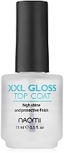 Fragrances, Perfumes, Cosmetics Mega Gloss Top Coat - Naomi XXL Mega Gloss Top Coat