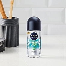 Roll-On Antiperspirant - Nivea Men Fresh Kick Antyperspriant Roll-On — photo N2