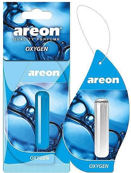 Car Air Freshener - Areon Liquid Oxygen Black Crystal — photo N1