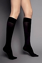 Katrin Knee-High Socks, 40 DEN, red - Veneziana — photo N1