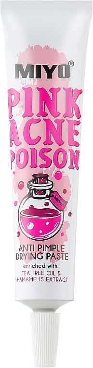 Face Paste for Acne-Prone Skin - Miyo Pink Acne Poison — photo N1