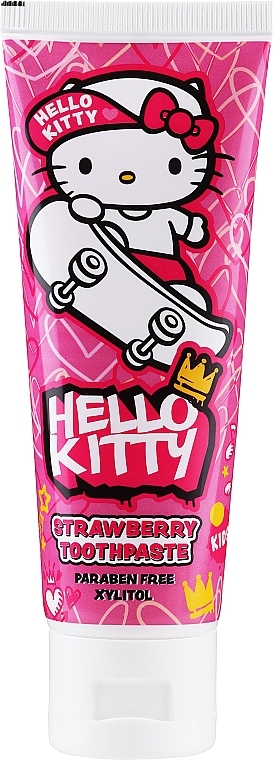 Kids Toothpaste with Strawberry Scent - VitalCare Hello Kitty  — photo N1