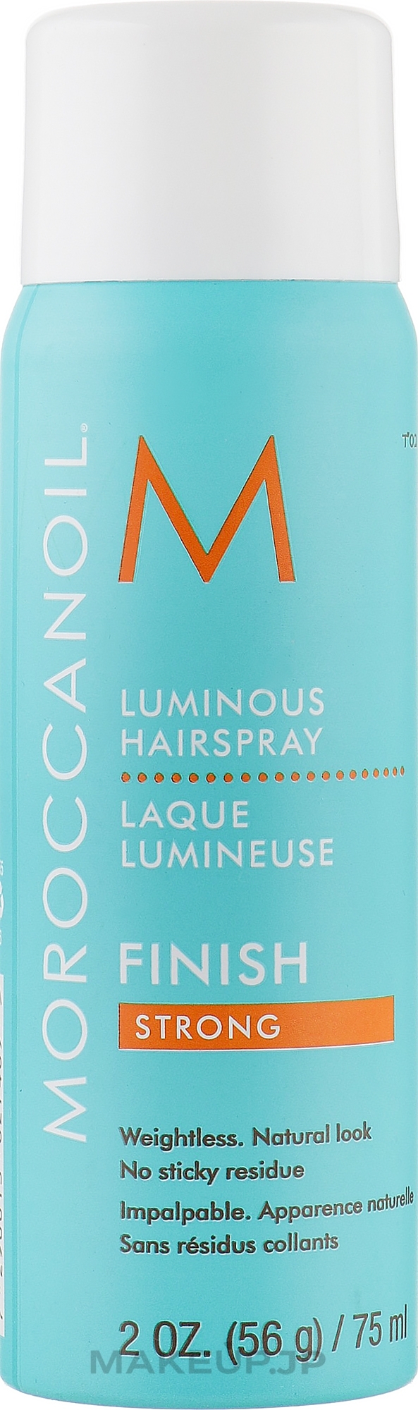 Strong Hold Luminous Hair Spray - Moroccanoil Luminous Hairspray Strong Finish — photo 75 ml