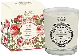 Fragrances, Perfumes, Cosmetics Set - Panier Des Sens Rose Christmas Box (l/soap/500ml + candle/180g)