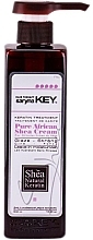 Fragrances, Perfumes, Cosmetics Curly Hair Cream - Saryna Key Keratin Treatment Pure African Shea Cream Glaze-Strong