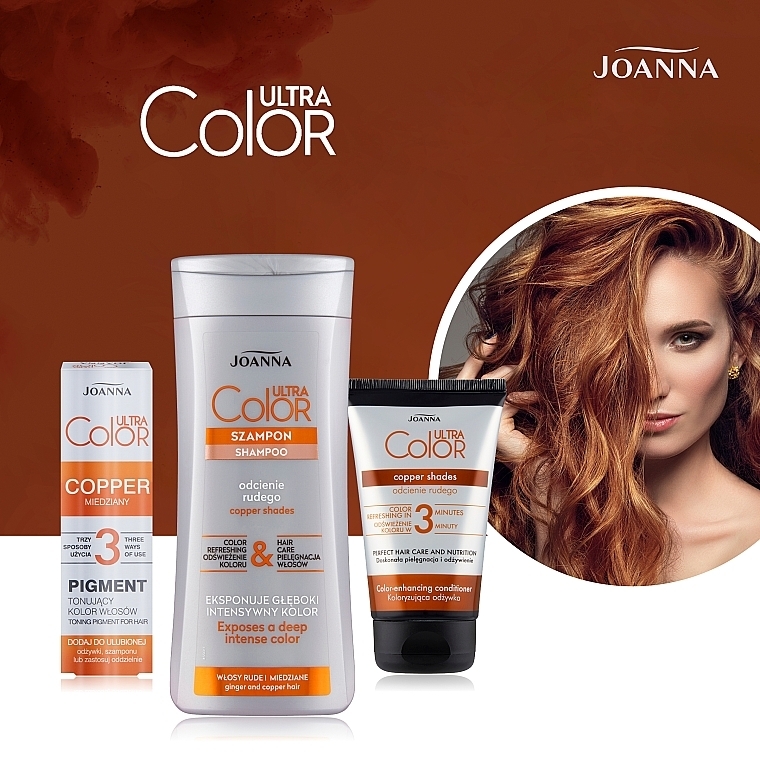 Copper Hair Shampoo - Joanna Ultra Color System — photo N6