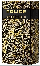 Police Amber Gold For Her - Set (edt/100ml+lotion/125ml) — photo N1