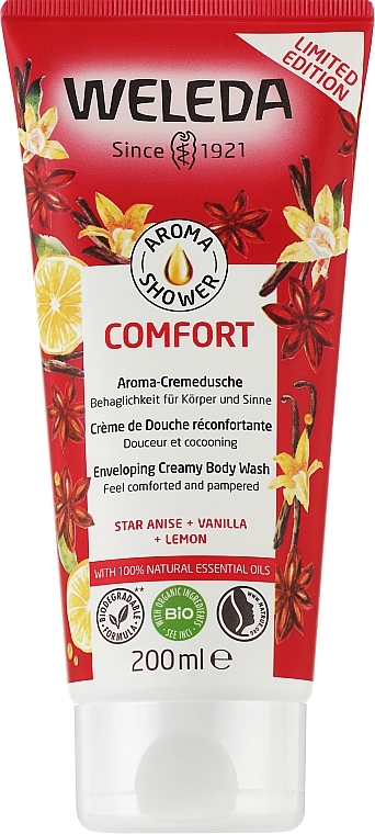 Aroma Shower Cream 'Comfort' - Weleda Aroma Shower Comfort Limited Edition — photo N1