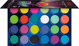 Fragrances, Perfumes, Cosmetics Eyeshadow Palette, 24 shades - Rude Cosmetics City of Neon Lights