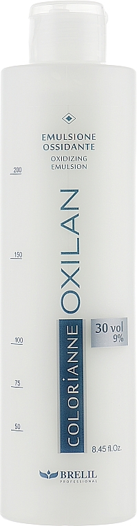 Oxidizing Emulsion - Brelil Professional Colorianne Oxilan Emulsione Ossidante Profumata 9% 30 Vol — photo N1