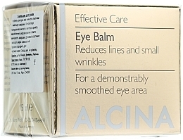 Fragrances, Perfumes, Cosmetics Anti-Aging Eye Balm - Alcina E Eye Balm