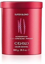 Dust-Free Blonde Powder - C:EHKO Color Cocktail Super Blond — photo N3