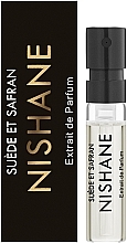 Nishane Suede et Safran - Parfum (sample) — photo N1