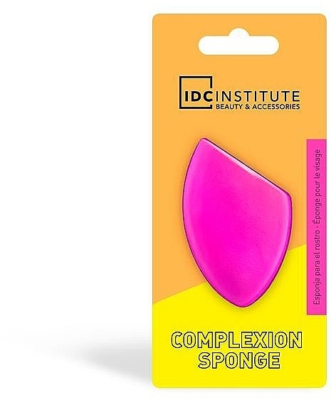 Neon Makeup Sponge, pink - IDC Institute Complexion Sponge — photo N1