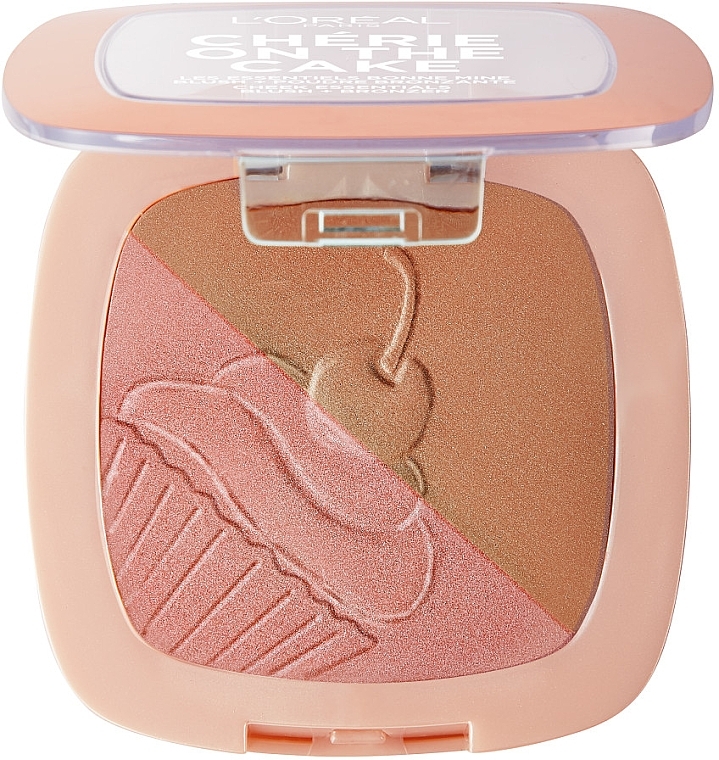 Blush - L'Oreal Paris Cherry On The Cake Blush & Bronzer — photo N2