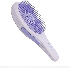 Retractable Teeth Hair Brush, purple - Beter Deslia Pop Up Brush — photo N1