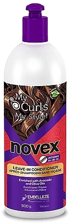 Cream for Curly Hair - Novex My Curls Intense Leave In Conditioner — photo N1