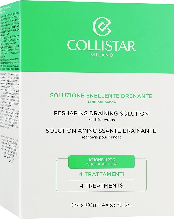 Reshaping Draining Solution - Collistar Reshaping Draining Solution — photo N1