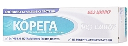 Dentures Adhesive Cream "Natural Taste" - Corega — photo N2