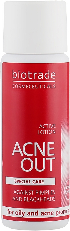 Antibacterial Lotion for Dry and Problem-Prone Skin - Biotrade Acne Out Active Lotion (mini) — photo N3