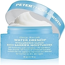 Rich Face Moisturizer - Peter Thomas Roth Water Drench Hyaluronic Cloud Rich Barrier Moisturizer — photo N1