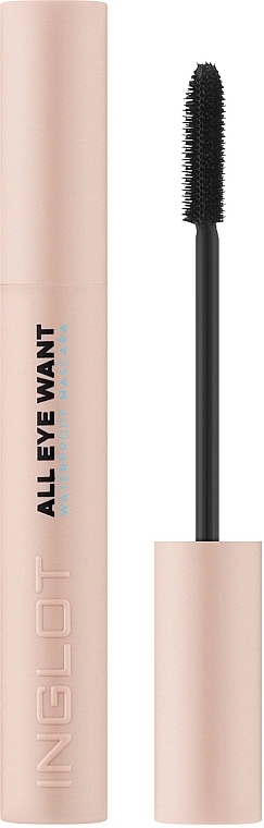 Mascara - Inglot All Eye Want Waterproof Mascara — photo N1