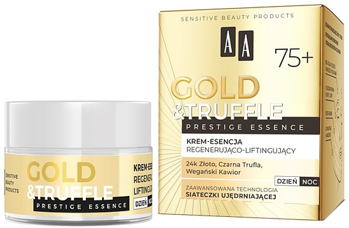 Regenerating and Lifting Face Cream Essence 75+ - AA Gold & Truffle Prestige Essence — photo N1