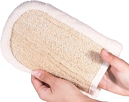 Massage and Peeling Mitt - Odyskin Luffa — photo N1