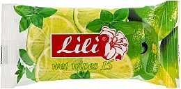 Fragrances, Perfumes, Cosmetics Wet Wipes with Mint and Lime - Lili 