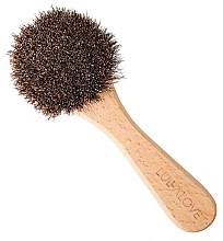 Professional Face and Neck Brush with Natural Pile - LullaLove Face And Neck Massage Brush — photo N7