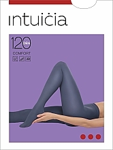 Tights "COMFORT PREMIUM" 120 Den, black - Intuicia — photo N1