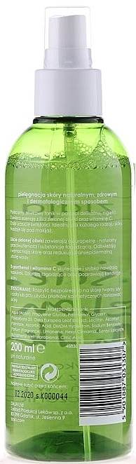 Vitamin C Toning Water "Olive Leaves" - Ziaja Olive Leaf Water — photo N4