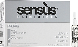 Anti Hair Loss Ampoules - Sensus Tools Leave-In Energizer Platinum — photo N1