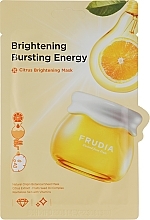 Brightening Face Sheet Mask - Frudia Brightening Citrus Mask — photo N2