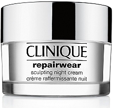 Fragrances, Perfumes, Cosmetics Sculpting Night Face & Neck Cream Gel - Clinique Repairwear Uplifting Sculpting Night Cream (tester)