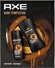 Fragrances, Perfumes, Cosmetics Axe Dark Temptation - Set (deo/150ml + sh/gel/250ml)