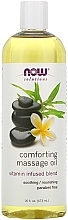 Fragrances, Perfumes, Cosmetics Soothing Massage Oil - Now Foods Solutions Comforting Massage Oil