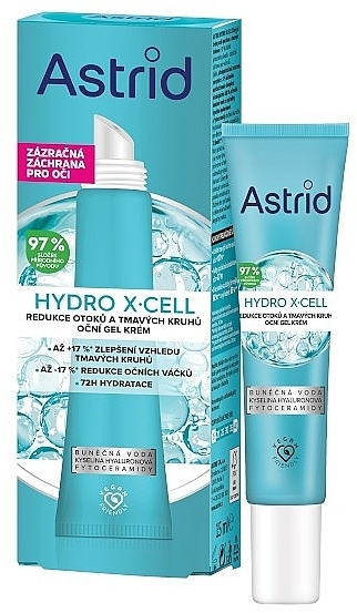 Eye Gel Cream - Astrid Hydro X-Cell Eye Gel Cream — photo N3