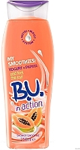 Fragrances, Perfumes, Cosmetics Shower Cream-Gel - B.U. In Action Yogurt & Papaya Mousse Shower Cream