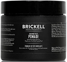 Fragrances, Perfumes, Cosmetics Hair Styling Paste Pomade - Brickell Men's Products Shaping Paste Pomade