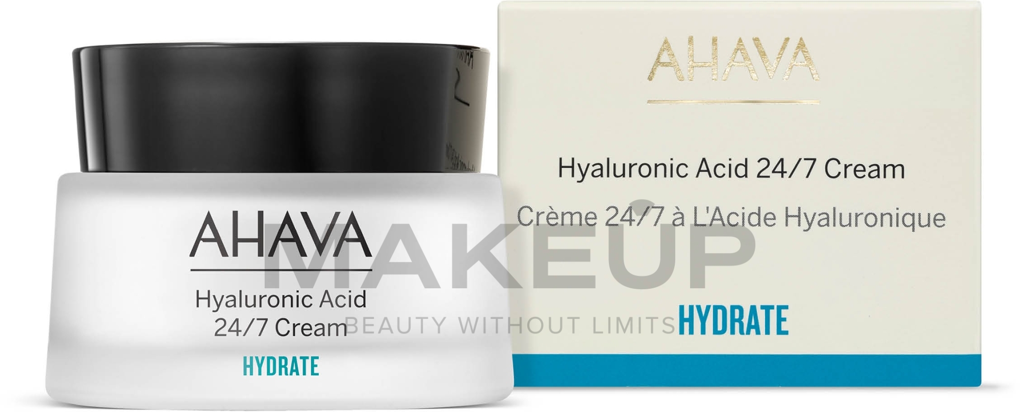 24/7 Face Cream with Hyaluronic Acid - Ahava Hyaluronic Acid — photo 50 ml