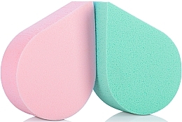 Fragrances, Perfumes, Cosmetics Makeup Sponge, 35814, green + pink - Top Choice