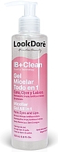 Fragrances, Perfumes, Cosmetics Multifunctional Micellar Gel - LookDore IB+Clean Micellar Gel All in 1