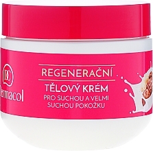 Fragrances, Perfumes, Cosmetics Body Cream - Dermacol Regenerating Body Cream