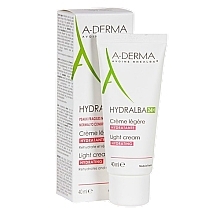 Fragrances, Perfumes, Cosmetics 24-Hour Light Cream - A-Derma Hydralba 24-hour Light Cream (tester)