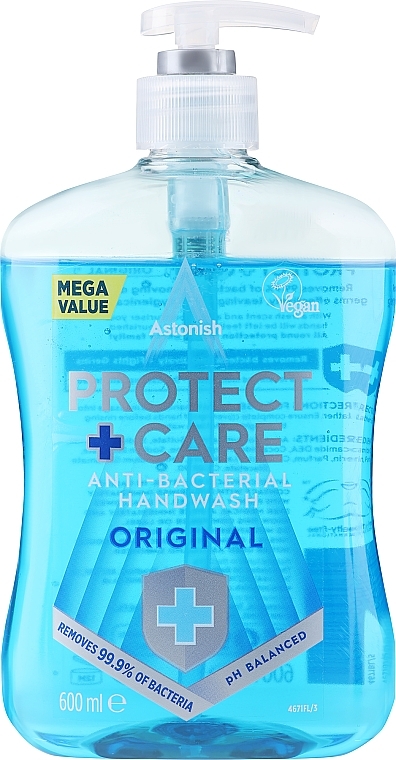 Antibacterial Liquid Soap 'Cleanliness and Protection' - Astonish Clean & Protect Antibacterial Handwash — photo N1