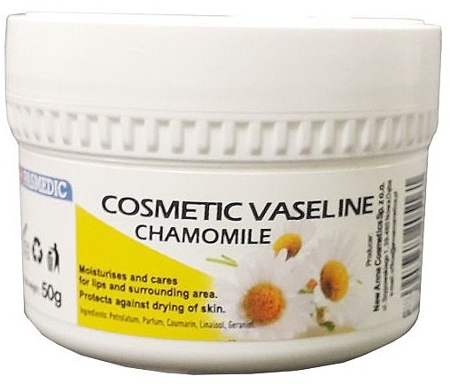 Face Cream - Pasmedic Cosmetic Vaseline Chamomile — photo N2