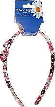 Fragrances, Perfumes, Cosmetics Hairband with Floral Print 27604, pink - Top Choice