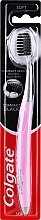 Fragrances, Perfumes, Cosmetics Toothbrush, soft, pink-grey - Colgate Compact Black